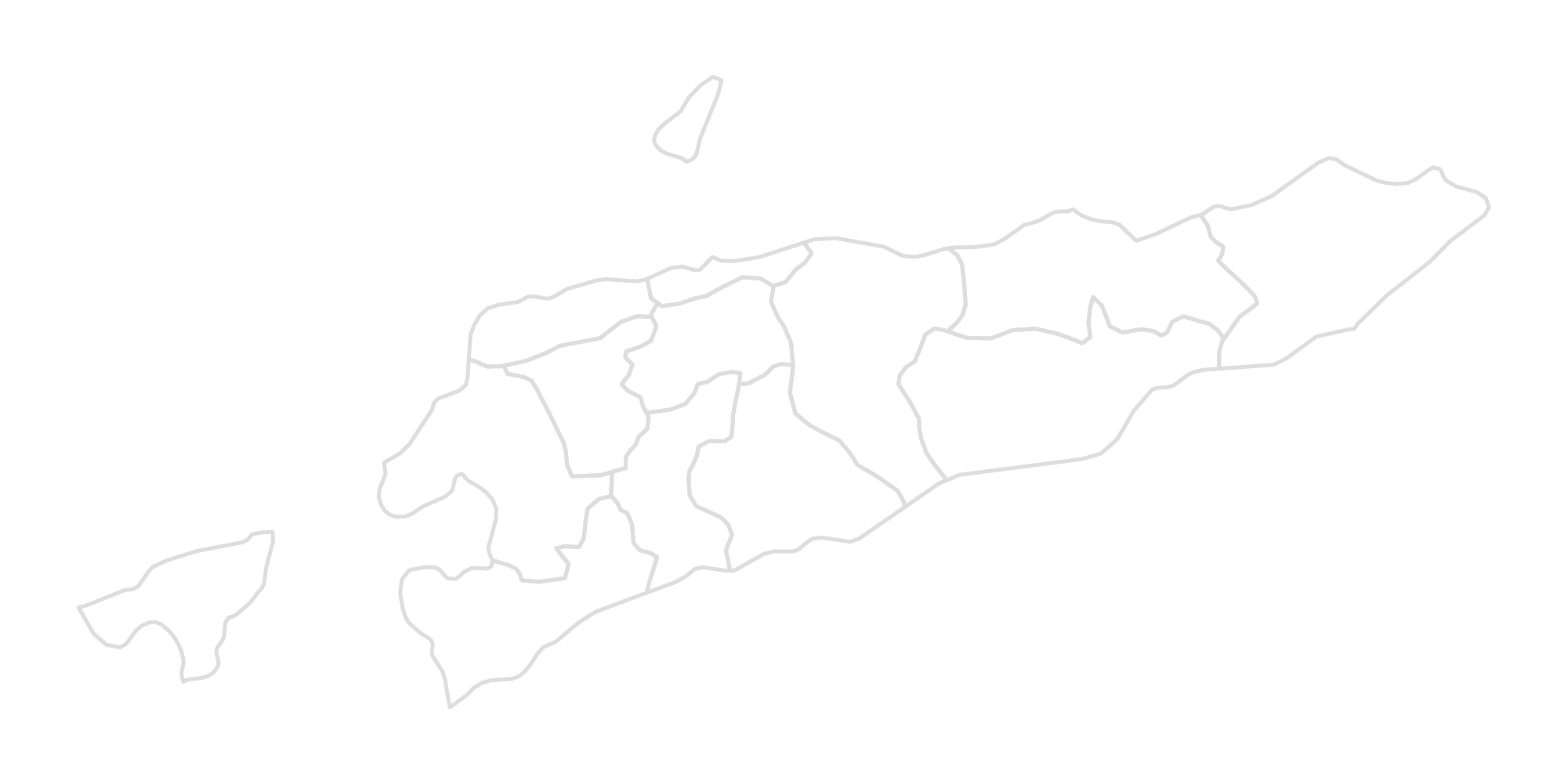 Timor-Leste country map