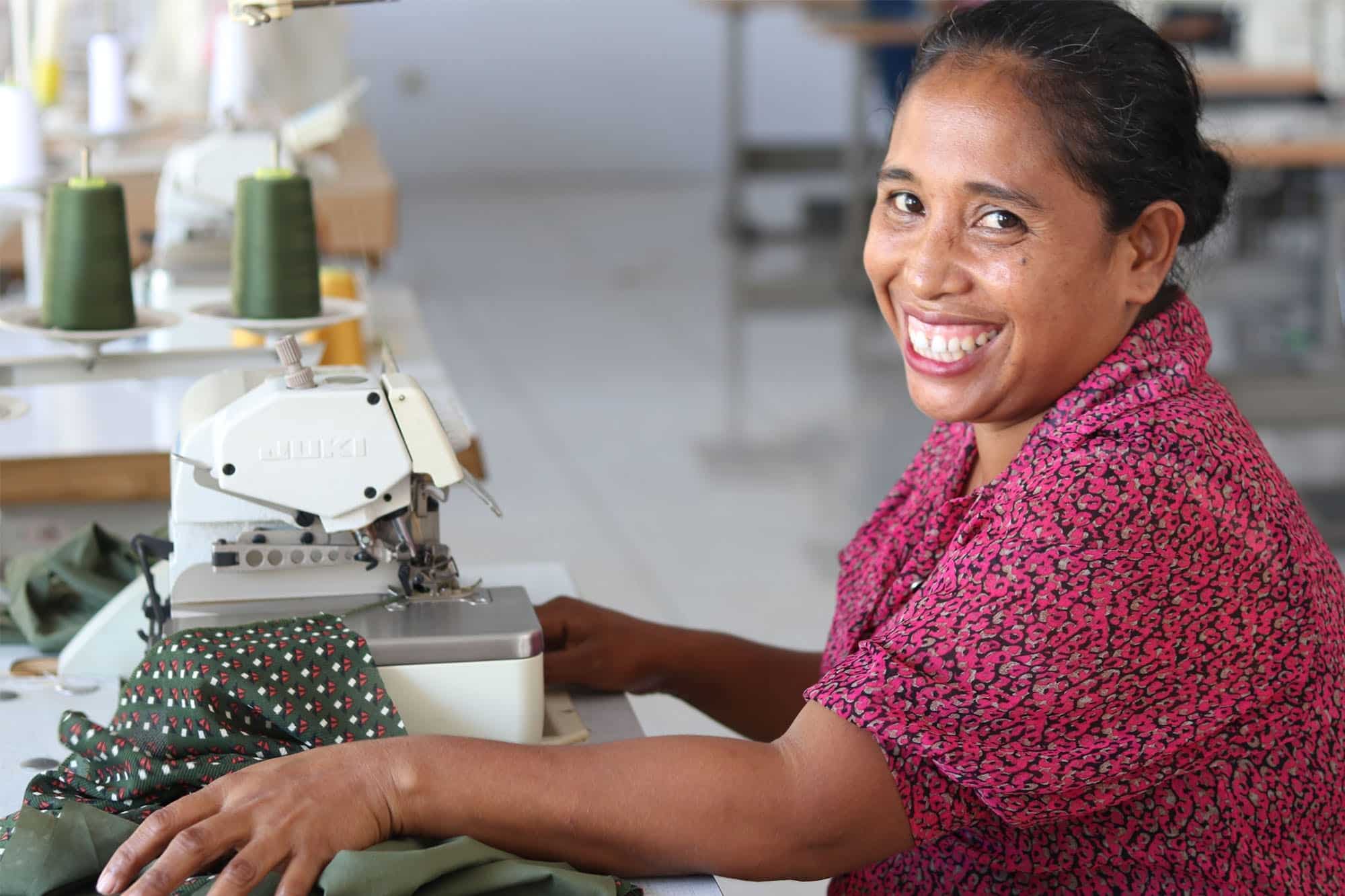 With the concept of ‘ITA NIA’, an emerging ethical, high-end women’s clothing range- Mahanaim Garments was born in Timor Leste with the assistance of MDF.